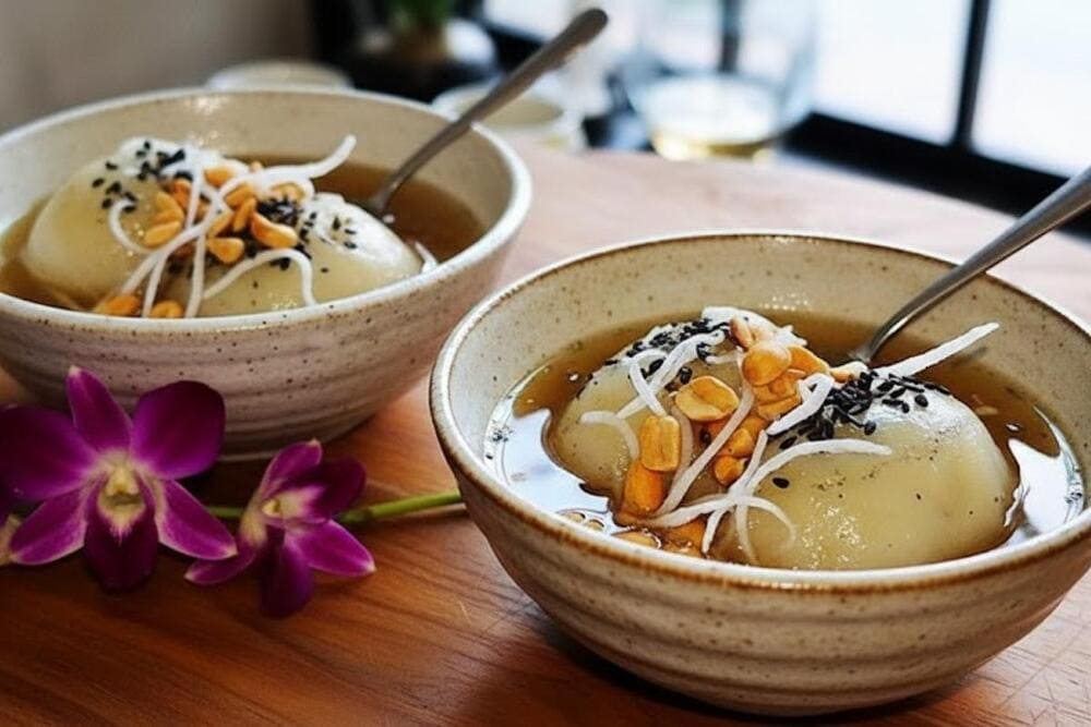 Sủi dìn là món ăn đường phố nổi tiếng tại Hải Phòng.